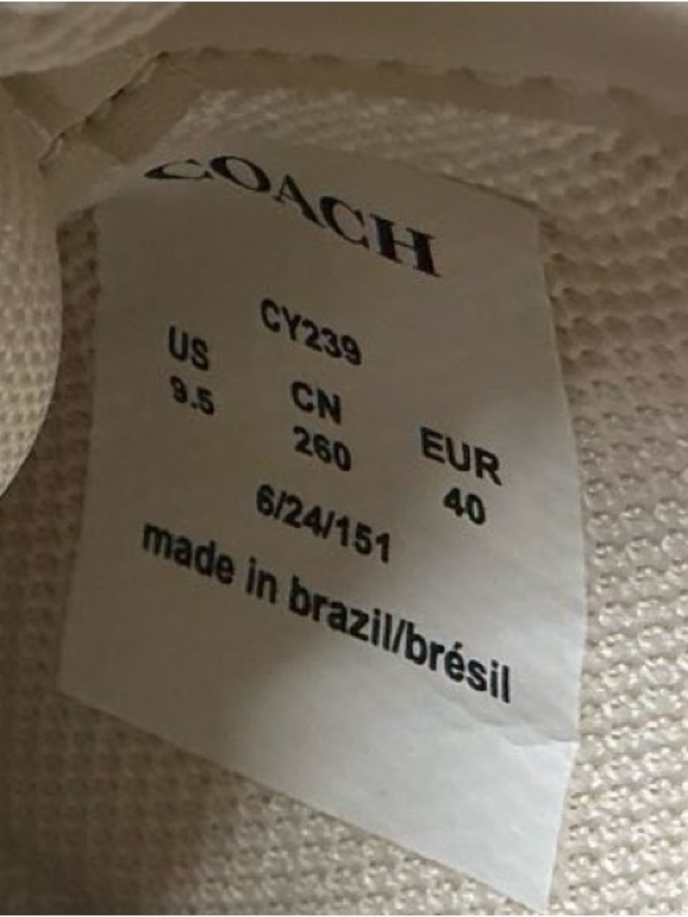 Coach Clip Court Low Top Sneaker In Signature Canvas - Picture 14 of 14